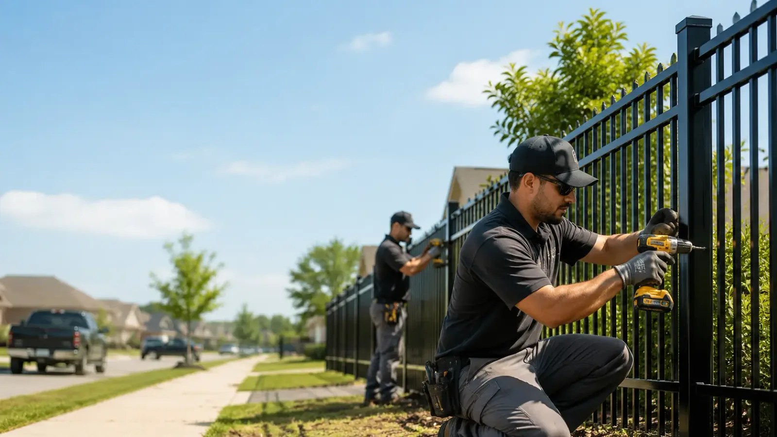 Metal Fence Installation in Harveysburg, OH